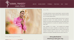 Desktop Screenshot of kamalpandey.com